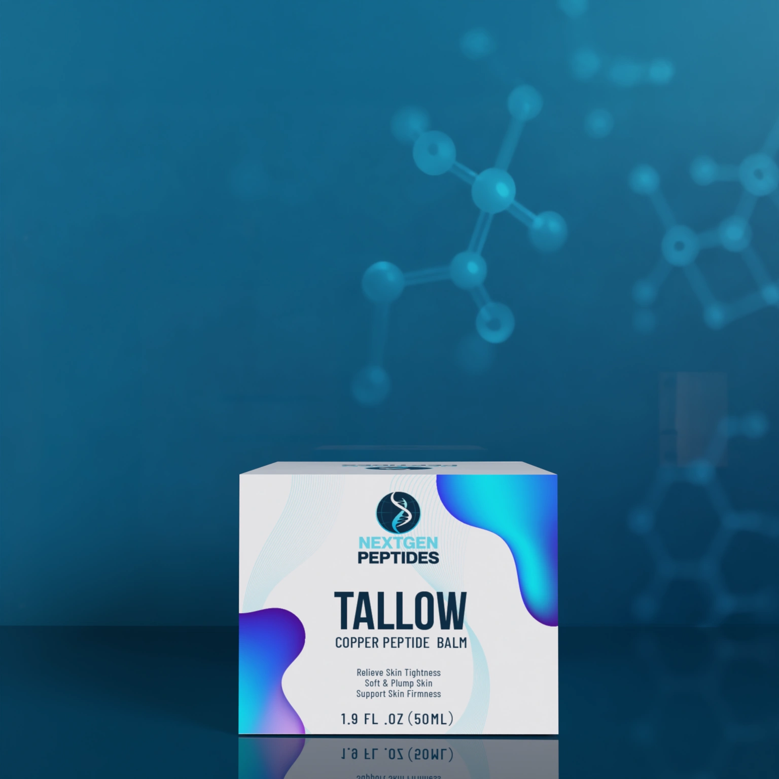 Nextgen Peptides Tallow Copper Peptide Balm box, 50mL